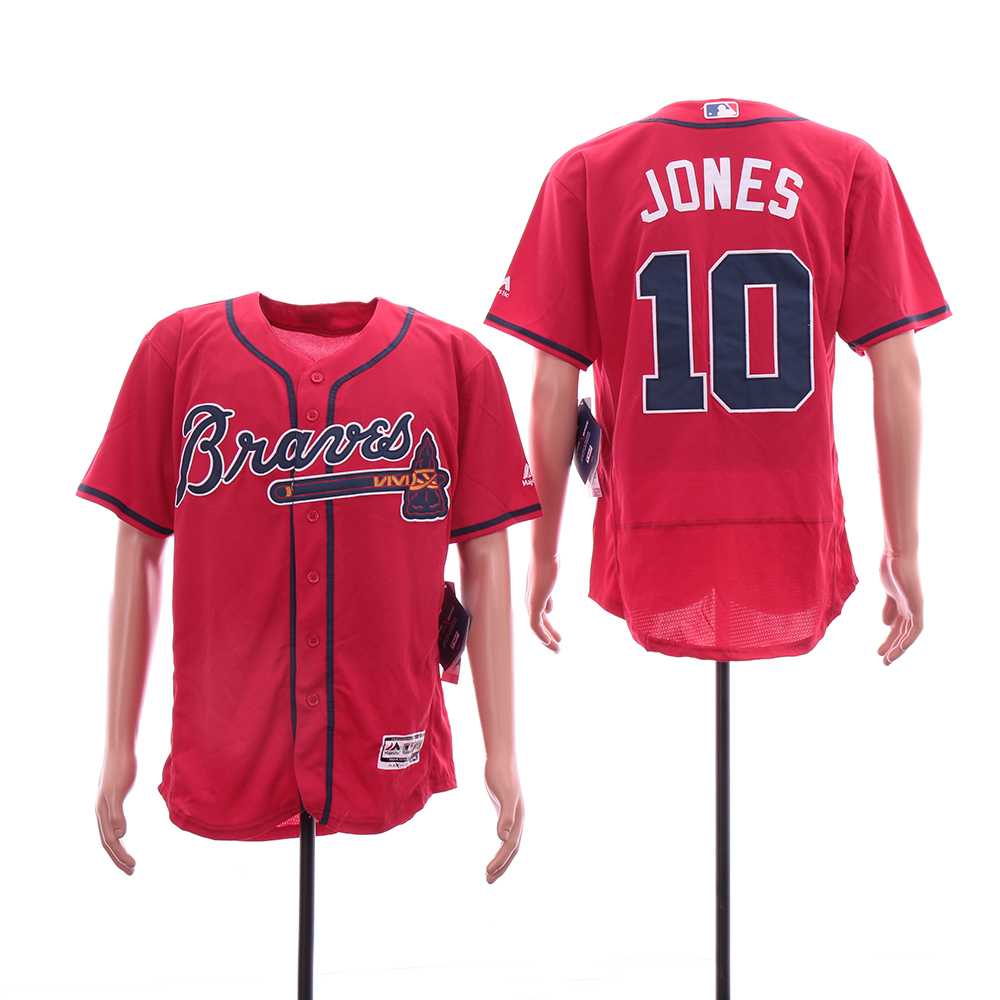 Braves 10 Chipper Jones Red Flexbase Jersey Sguo,We sell and wholesale Braves 10 Chipper Jones Red Flexbase Jersey Sguo on line form chian!